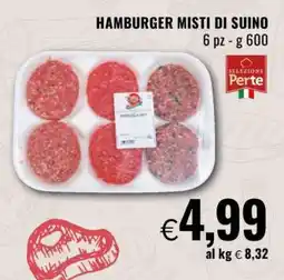 Famila Hamburger Misti di Suino offerta