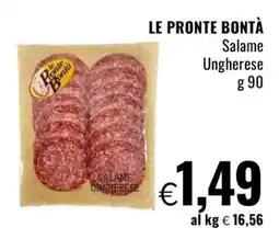 Famila LE PRONTE BONTÀ Salame Ungherese offerta