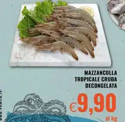 Famila Mazzancolla Tropicale Cruda Decongelata offerta