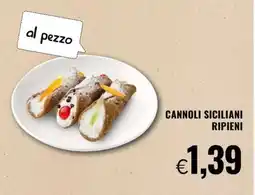 Famila Cannoli Siciliani ripieni offerta