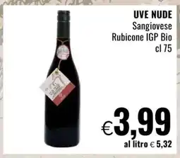 Famila UVE NUDE offerta