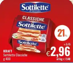 Famila KRAFT Sottilette Classiche offerta