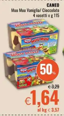 Famila Cameo Muu Muu Vaniglia/Cioccolato offerta