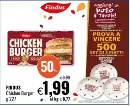 Famila FINDUS Chicken Burger offerta