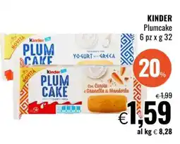 Famila KINDER Plumcake offerta