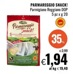 Famila PARMAREGGIO SNACK offerta