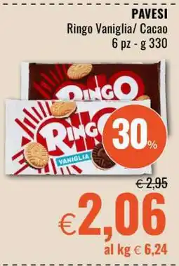 Famila Pavesi Ringo Vaniglia/Cacao offerta