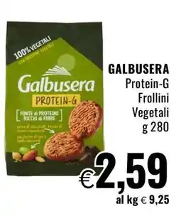 Famila GALBUSERA Protein-G Frollini Vegetali offerta