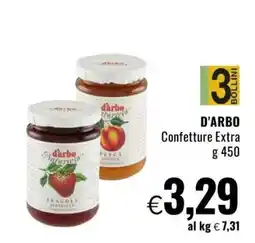 Famila D'ARBO Confetture Extra offerta