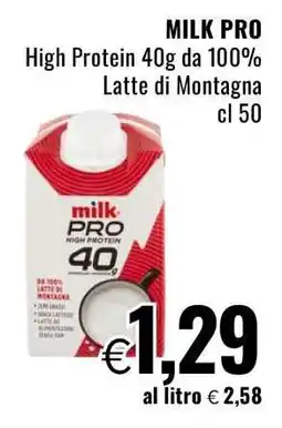Famila MILK PRO offerta