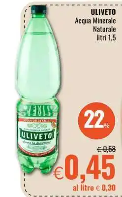 Famila ULIVETO offerta