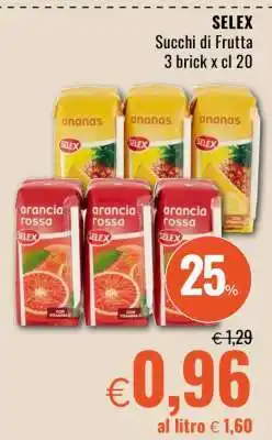 Famila SELEX Succhi di Frutta offerta