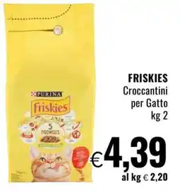 Famila FRISKIES Croccantini per Gatto offerta