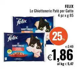 Famila FELIX Le Ghiottonerie Patè per Gatto offerta