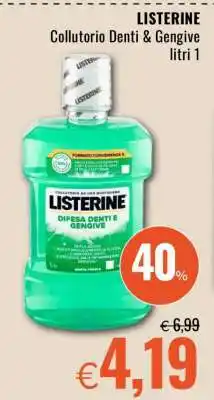 Famila LISTERINE Collutorio Denti & Gengive offerta