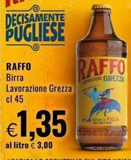 Famila RAFFO Birra Lavorazione Grezza offerta