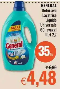 Famila GENERAL Detersivo Lavatrice Liquido Universale offerta
