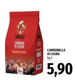 Famila Carbonella di Legna offerta
