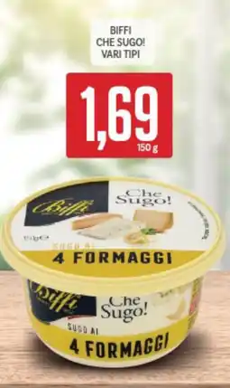 Supermercati Piccolo Biffi che sugo! vari tipi offerta