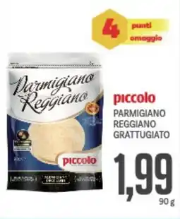 Supermercati Piccolo Piccolo parmigiano reggiano grattugiato offerta