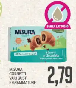 Supermercati Piccolo Misura cornetti vari gusti e grammature offerta