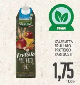 Supermercati Piccolo Valfrutta frullato proteico vari gusti offerta