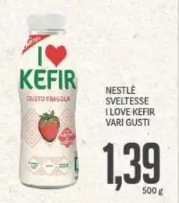 Supermercati Piccolo Nestlé sveltesse i love kefir vari gusti offerta