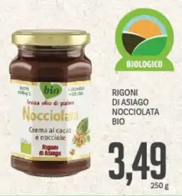 Supermercati Piccolo Rigoni di asiago nocciolata bio offerta