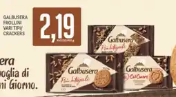 Supermercati Piccolo Galbusera frollini vari tipi/ crackers offerta