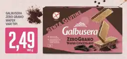 Supermercati Piccolo Galbusera zero grano wafer vari tipi offerta