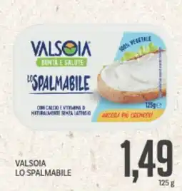 Supermercati Piccolo Valsoia lo spalmabile offerta