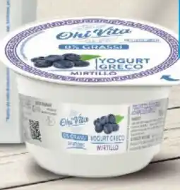 Supermercati Piccolo Ohi vita yogurt greco vari gusti offerta