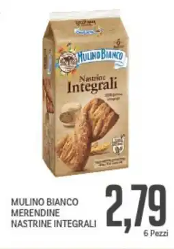 Supermercati Piccolo Mulino bianco merendine nastrine integrali offerta