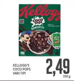 Supermercati Piccolo Kellogg's coco pops vari tipi offerta