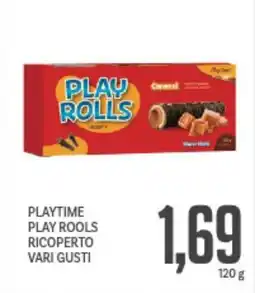 Supermercati Piccolo Playtime play rools ricoperto vari gusti offerta