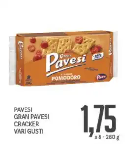 Supermercati Piccolo Pavesi gran pavesi cracker vari gusti offerta