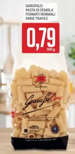 Supermercati Piccolo Garofalo pasta di semola formati normali varie trafile offerta
