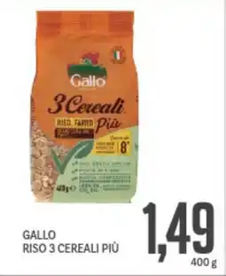 Supermercati Piccolo Gallo riso 3 cereali più offerta