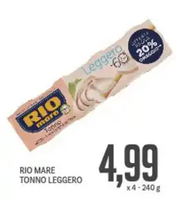 Supermercati Piccolo Rio mare tonno leggero offerta