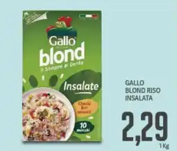 Supermercati Piccolo Gallo blond riso insalata offerta