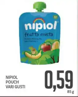 Supermercati Piccolo Nipiol pouch vari gusti offerta