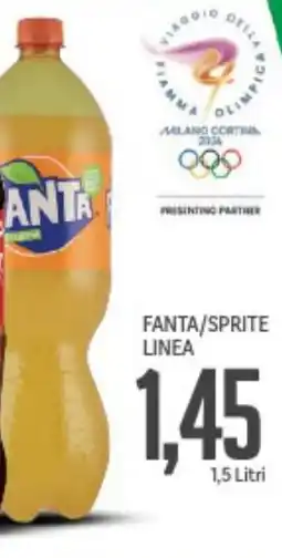 Supermercati Piccolo Fanta/sprite linea offerta