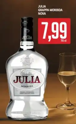 Supermercati Piccolo Julia grappa morbida nova offerta