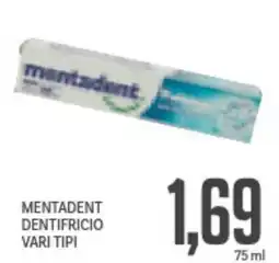 Supermercati Piccolo Mentadent dentifricio vari tipi offerta