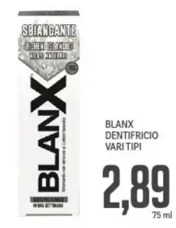 Supermercati Piccolo Blanx dentifricio vari tipi offerta