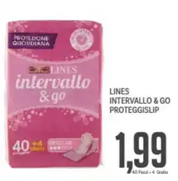Supermercati Piccolo Lines intervallo & go proteggislip offerta