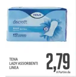 Supermercati Piccolo Tena lady assorbenti linea offerta