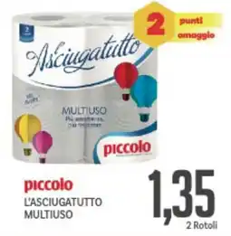 Supermercati Piccolo Piccolo l'asciugatutto multiuso offerta