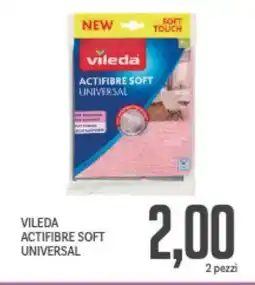 Supermercati Piccolo Vileda actifibre soft universal offerta
