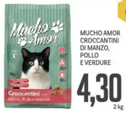 Supermercati Piccolo Mucho amor croccantini di manzo, pollo e verdure offerta